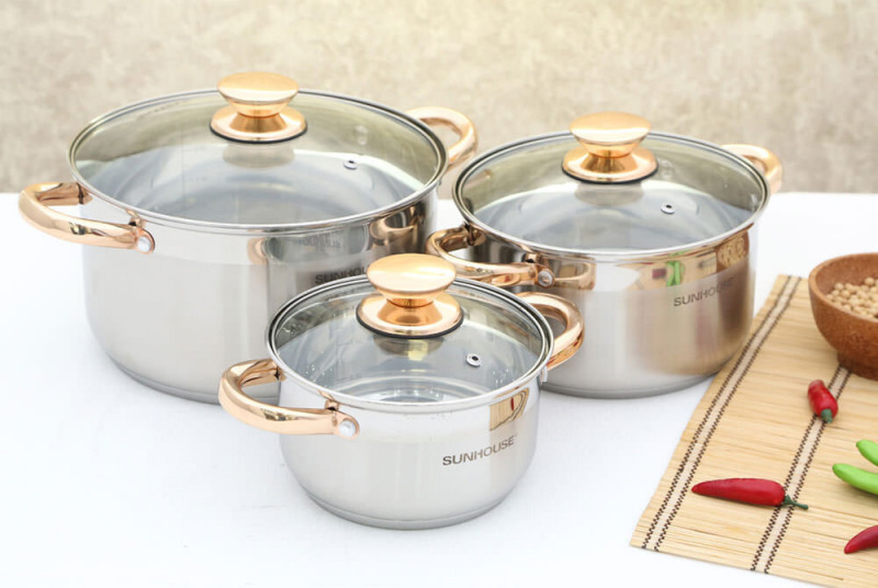 Lỗi e2 bếp từ do kích thước đáy nồi không phù hợp