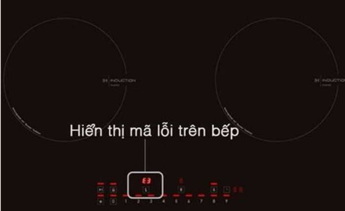 Mã lỗi bếp từ Bosch thường gặp