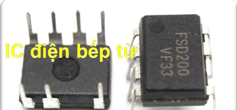 Bếp từ bị chết IC điện 