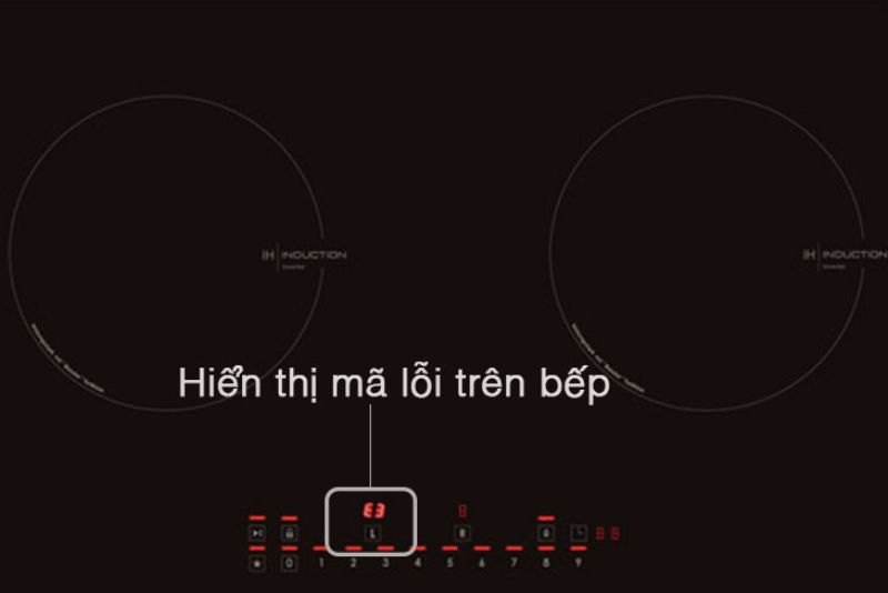 Mã lỗi E3 của bếp từ Teka