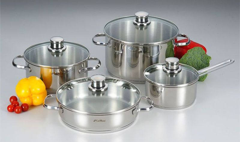 Sử dụng chất liệu xoong, kiểu dáng rất quan trọng