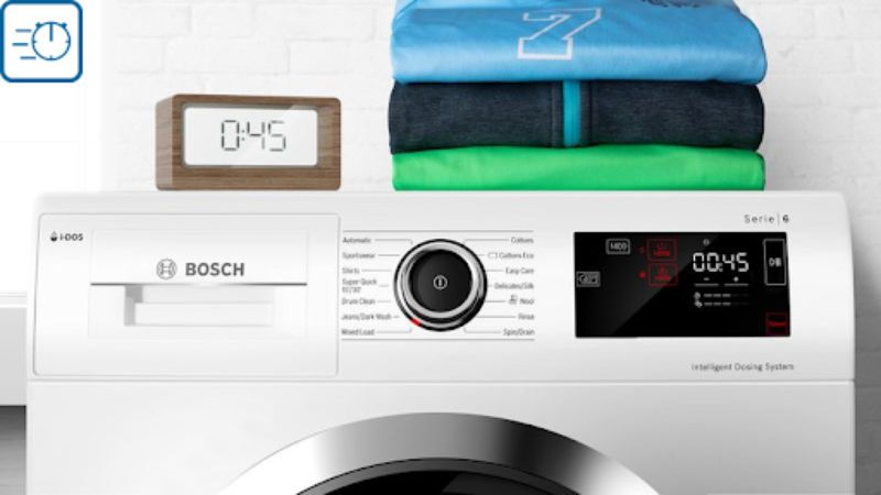 Hẹn giờ máy giặt Bosch