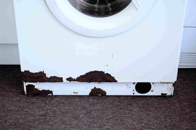 tác hại khi máy giặt bị chảy nước