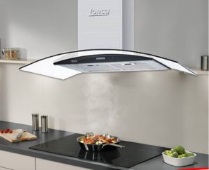 có nên mua máy hút mùi kính cong? máy hút mùi có tiện ích? 