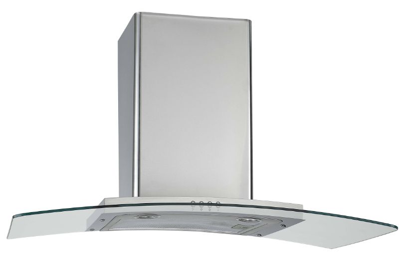 máy hút mùi kính cong là gì?